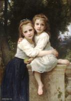 Bouguereau, William-Adolphe - Two Sisters